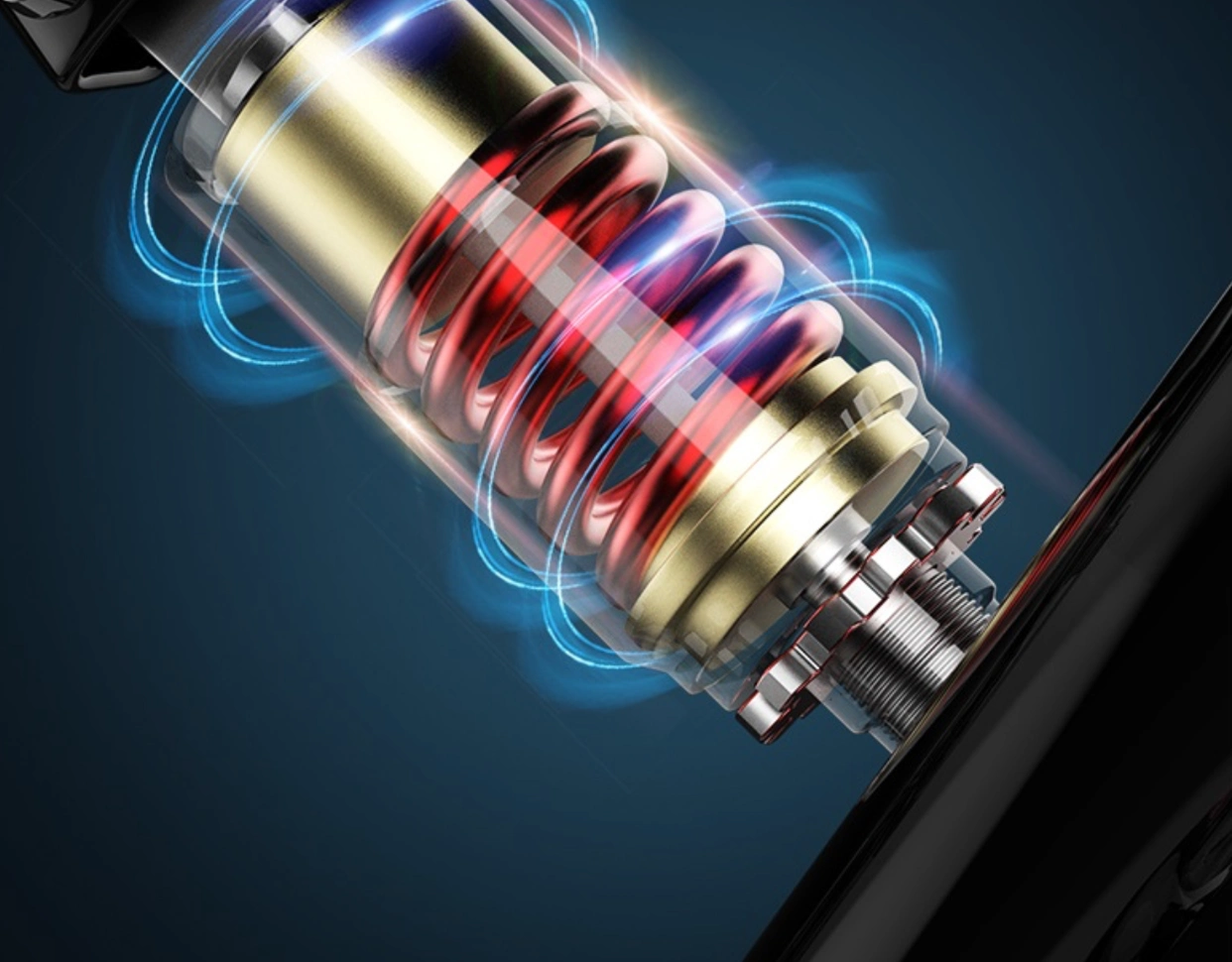 气动减震器的原理_气动减震是什么意思_采用气动系统：小米汽车的复杂减震设计